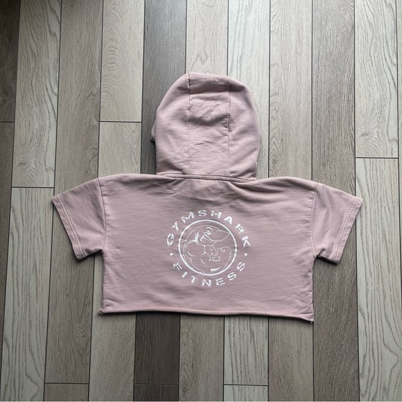 Gymshark Legacy Cropped Short Sleeve Hoodie - Picture 1 of 6